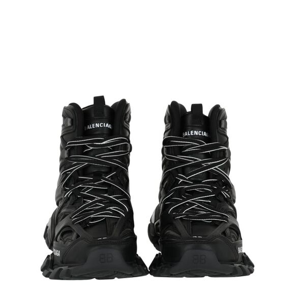 Balenciaga Track Hike High-Top Sneakers Black Womens - Picture 5 of 6